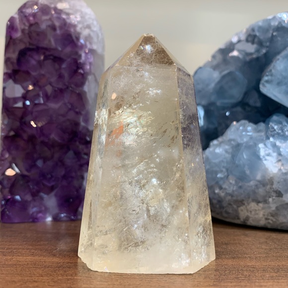 Healing Crystal - Citrine Pointed Tower - Picture 4 of 13